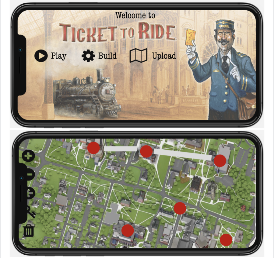 Ticket to Ride Board Builder iOS app